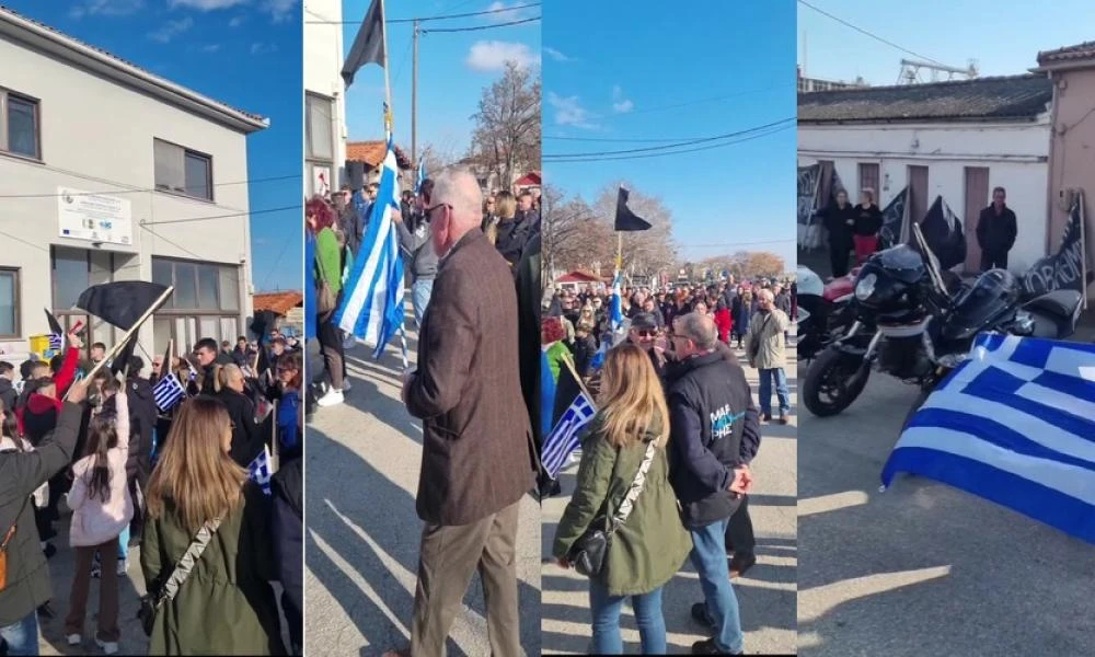 Σουφλί: Άνθρωποι κάθε ηλικίας βροντοφώναξαν σε συγκέντρωση διαμαρτυρίας: «Κάτω τα χέρια απ’ την 7η Ταξιαρχία Προβατώνα»